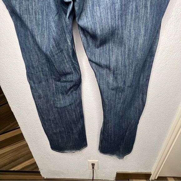 WRANGLER 20X Fire Resistant Straight Light Blue Denim Men Jeans Size 42X30 - Picture 7 of 12